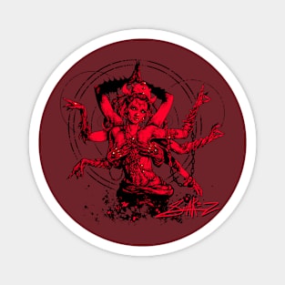 Kali Goddess Red Magnet